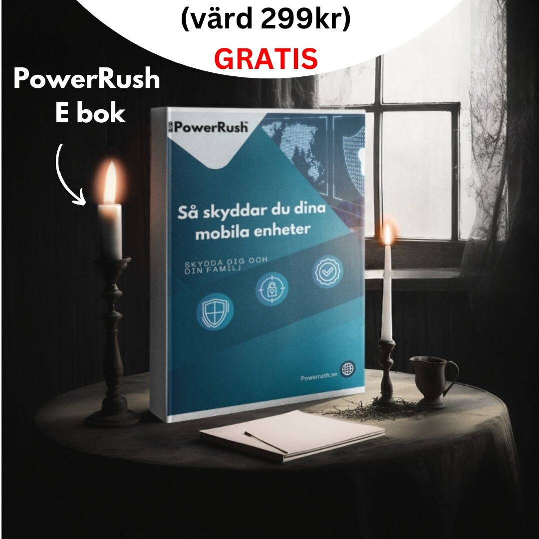 PowerRush™ │ Premium laddare + gratis tillbehörkit